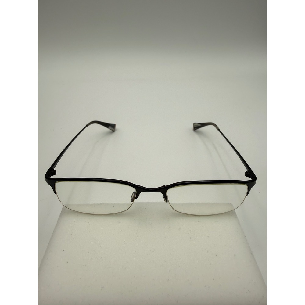 Oliver Peoples Advocate MBK Eyeglass Frames Mens 51-18-143 Black Semi-Rim